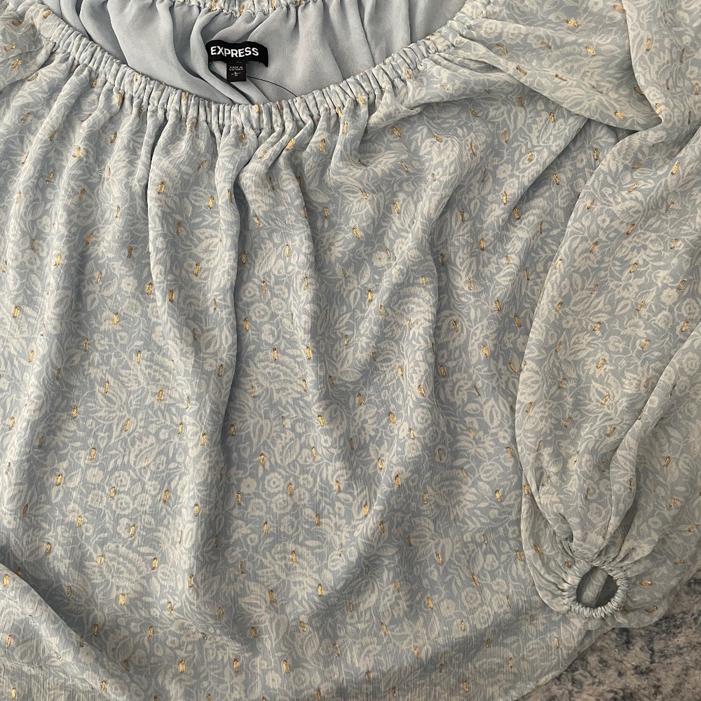 Express off the shoulder blouse